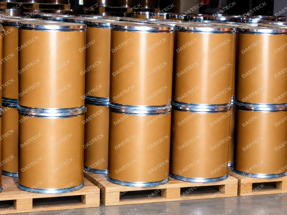 Temperature-controlled finished goods warehouse at Dasteck